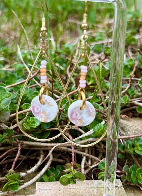 Vintage Floral Earrings