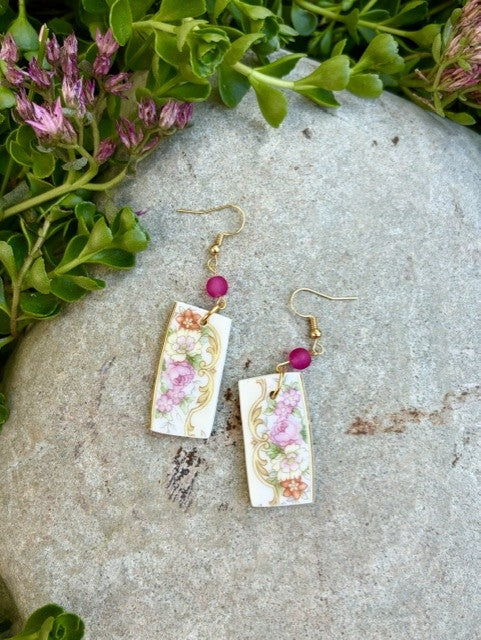 Country Roses Earrings