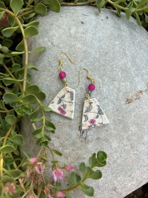 Wild Rose Earrings