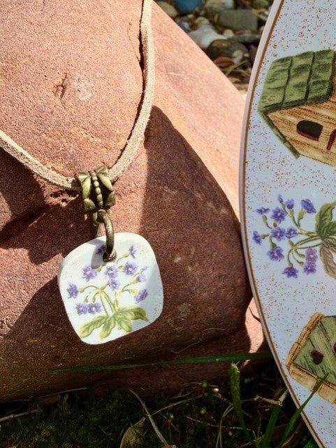 Lavender Bell Necklace