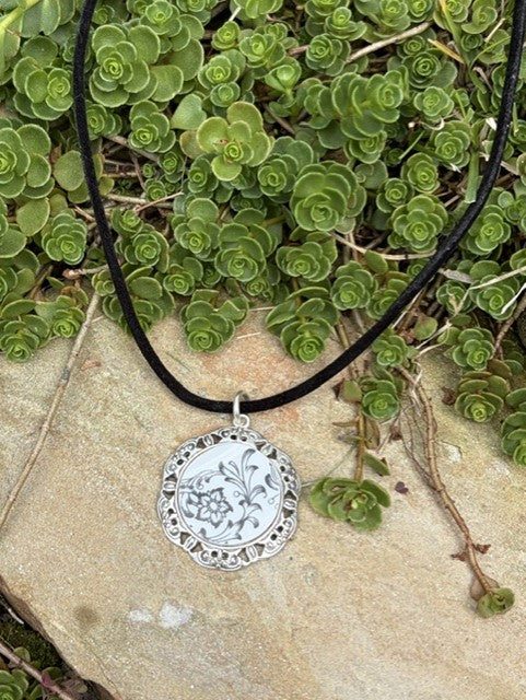 Black Dahlia Necklace