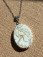 The White Peony Pendant