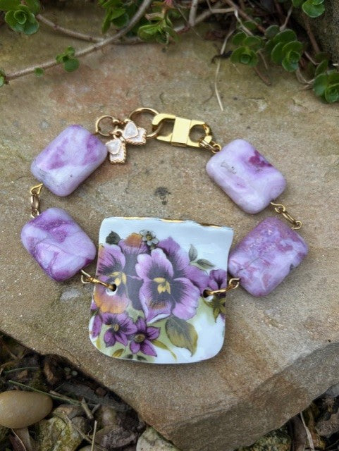 Perfect Pansy Bracelet