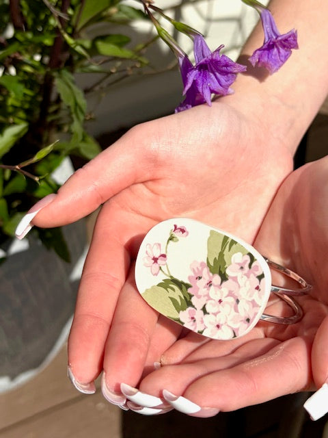 Lilac Bangle Bracelet