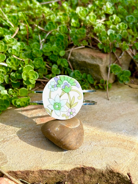 Pink and Green Bangle