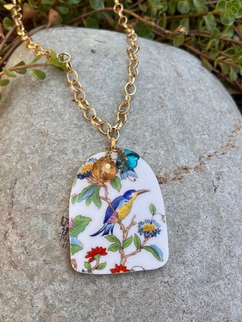 The Vintage Birdsong Pendant