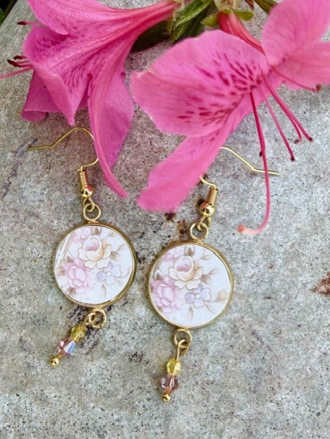 Rosy Pink Earrings