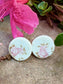 Rosy Pink Studs