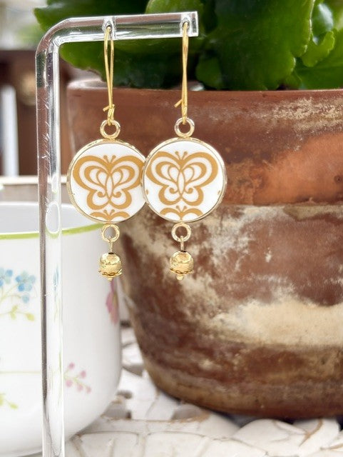 Gold Butterly Drops
