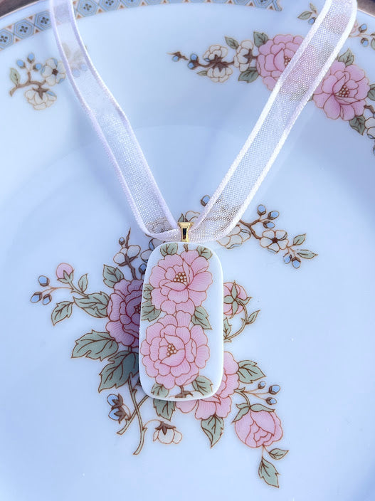 The Pink Rose Pendant