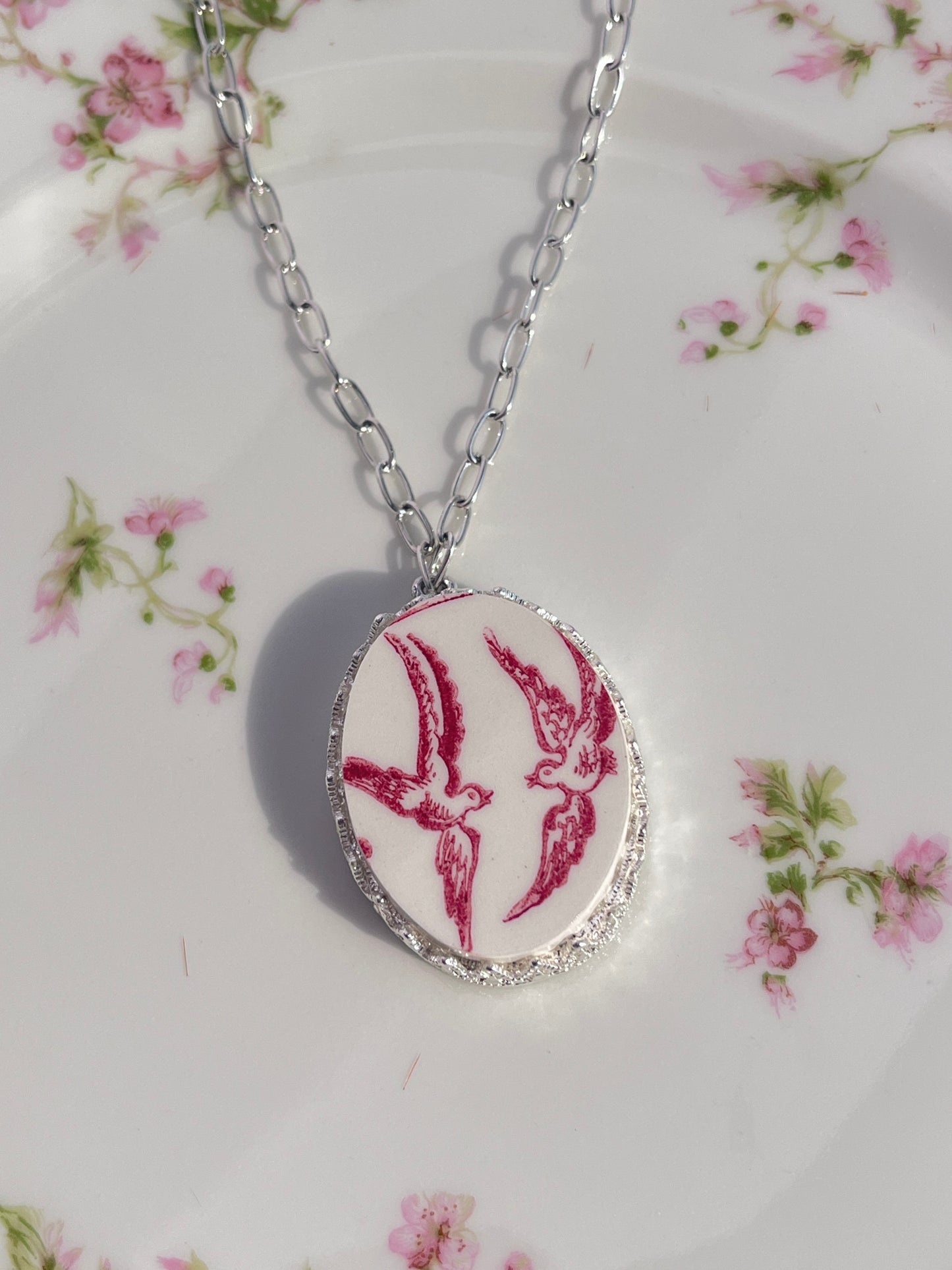 The Soaring Swallows Pendant - sold