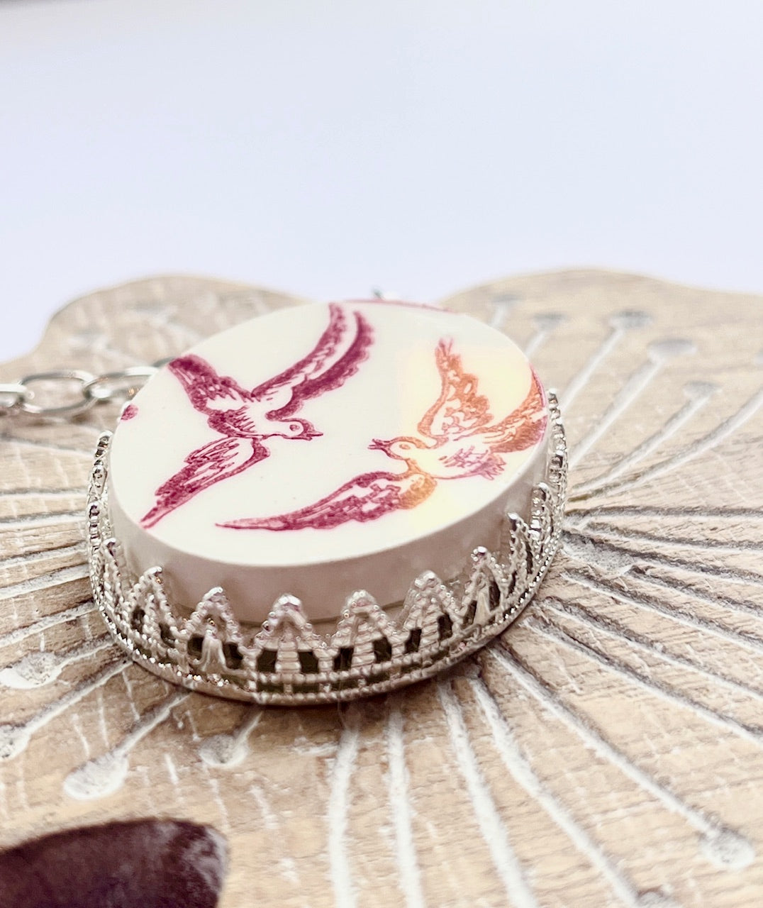 The Soaring Swallows Pendant - sold