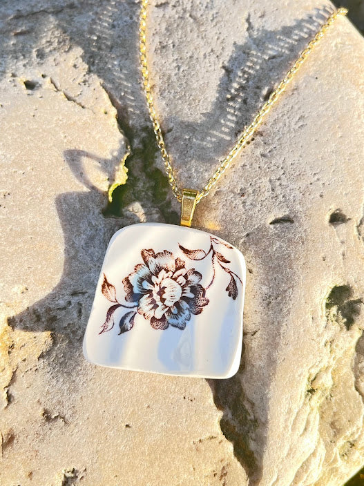 The Blue Bouquet Necklace