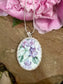 The Purple Violet Necklace
