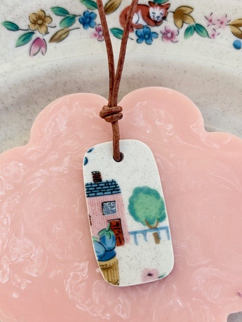 Heartland Leather Pendant