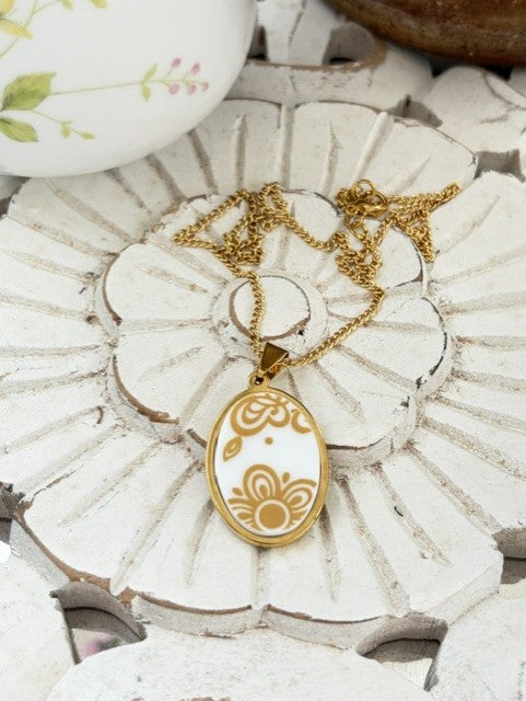 Corelle Butterfly Gold Pendant