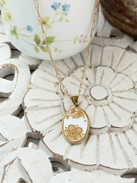 Corelle Butterfly Gold Pendant