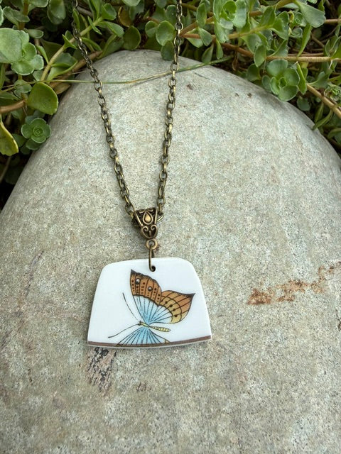 Colorful Butterfly Necklace