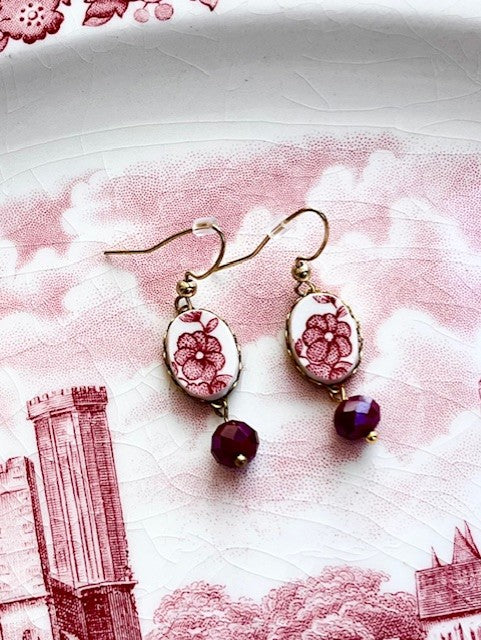 Old Britain Castles Earrings sold