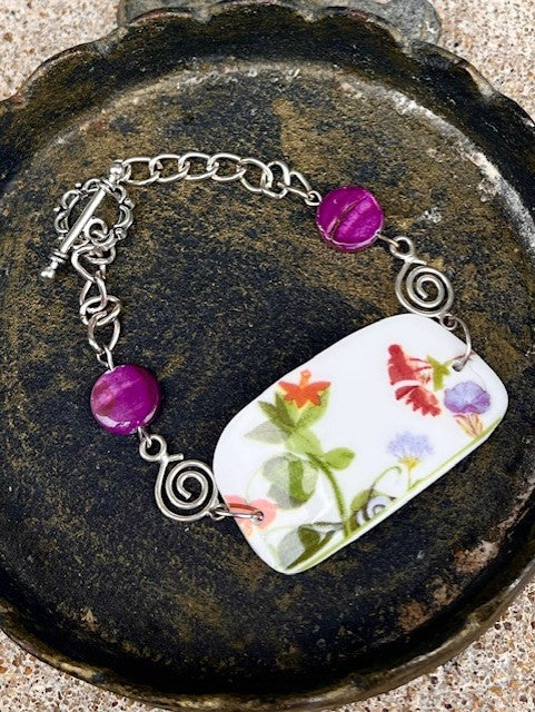 Vibrant Wildflower Bracelet