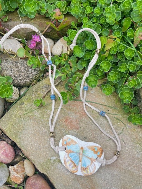 Barb's Butterfly Wrap Bracelet - sold