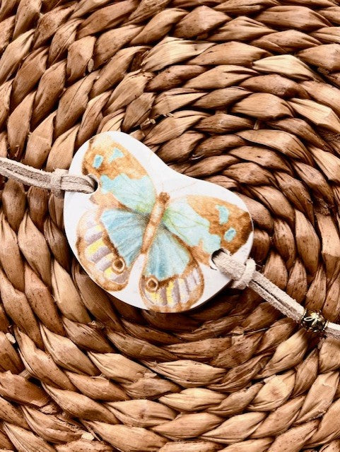 Barb's Butterfly Wrap Bracelet - sold