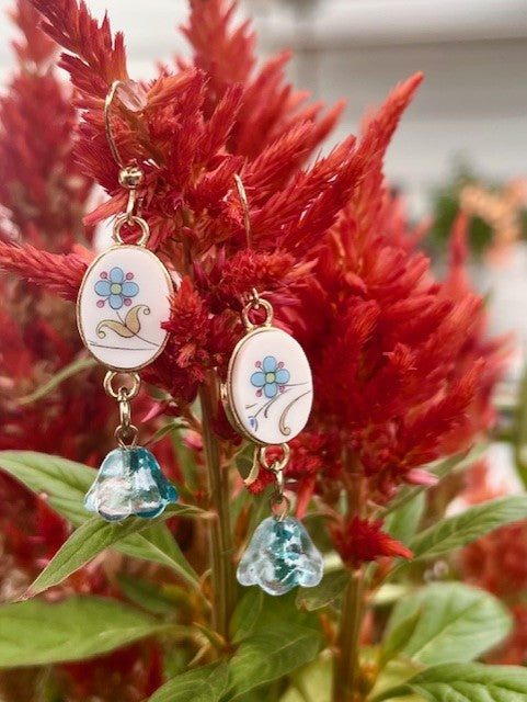 Forget-Me-Not Earrings